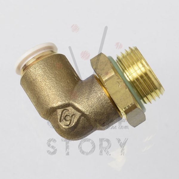 560.0003.159 RACOR EN CODO CONECTABLE CON ROSCA ø8 G3/8 PPSU - Imagen 2
